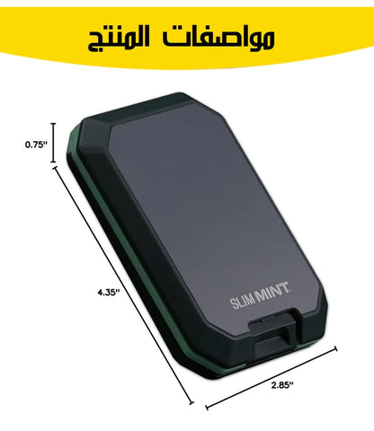 محفظة رجالية خفيفة الوزن مقاومة للصدأ لفقدان المغنطة 