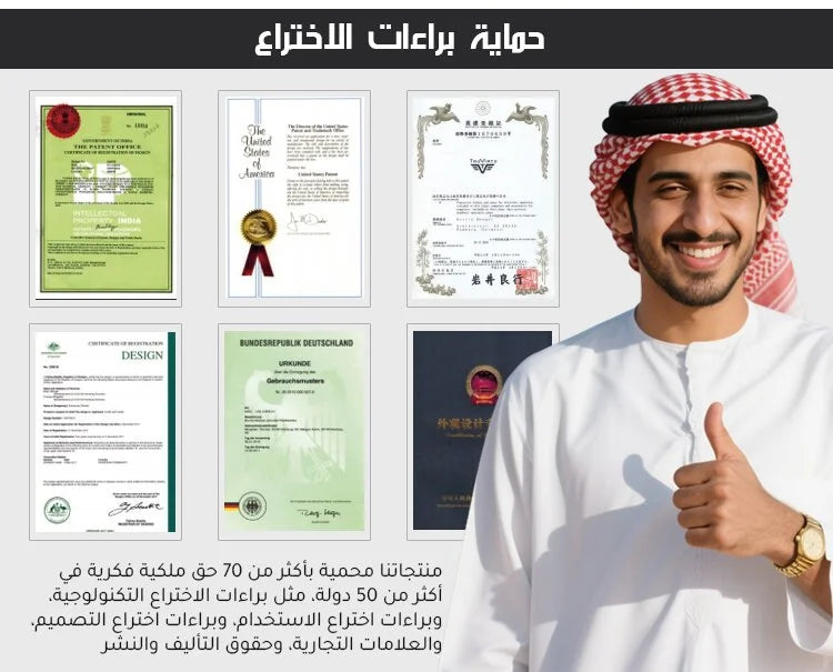 محفظة رجالية خفيفة الوزن مقاومة للصدأ لفقدان المغنطة 