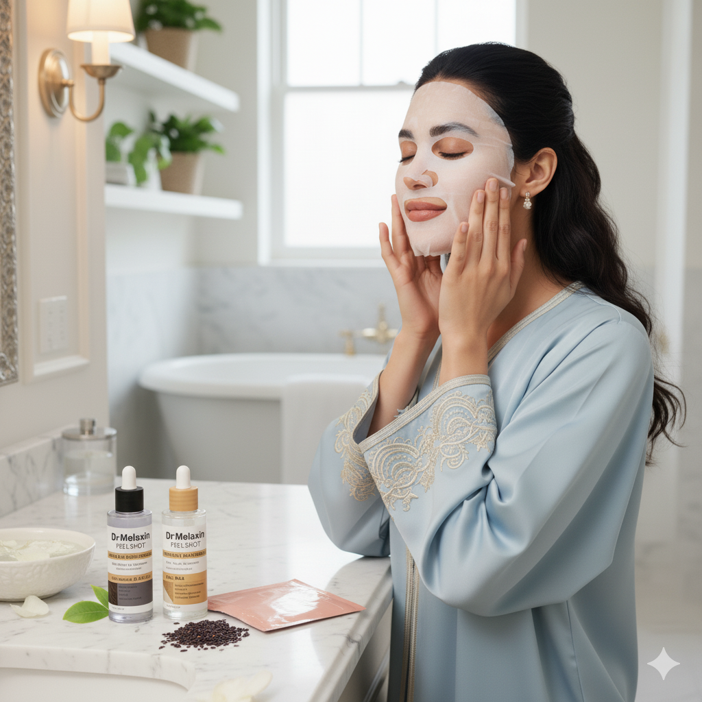 سيروم الأرز المقشر لبشرة مشرقة