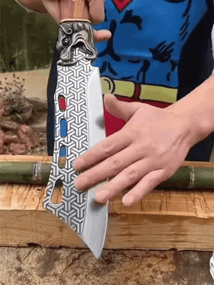 منجل سميك متعدد الأغراض - قطع العظام مثل الطين